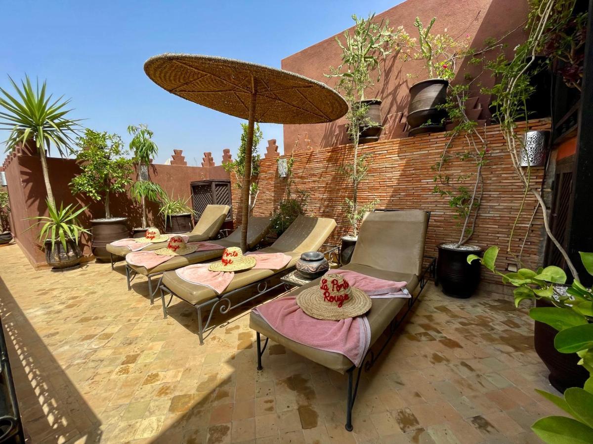 Riad La Porte Rouge By La Siredrah Marrakesh Eksteriør bilde