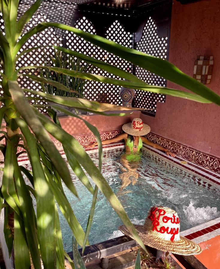 Riad La Porte Rouge By La Siredrah Marrakesh Eksteriør bilde