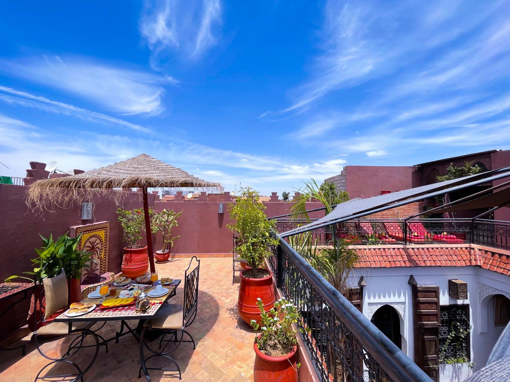 Riad La Porte Rouge By La Siredrah Marrakesh Eksteriør bilde