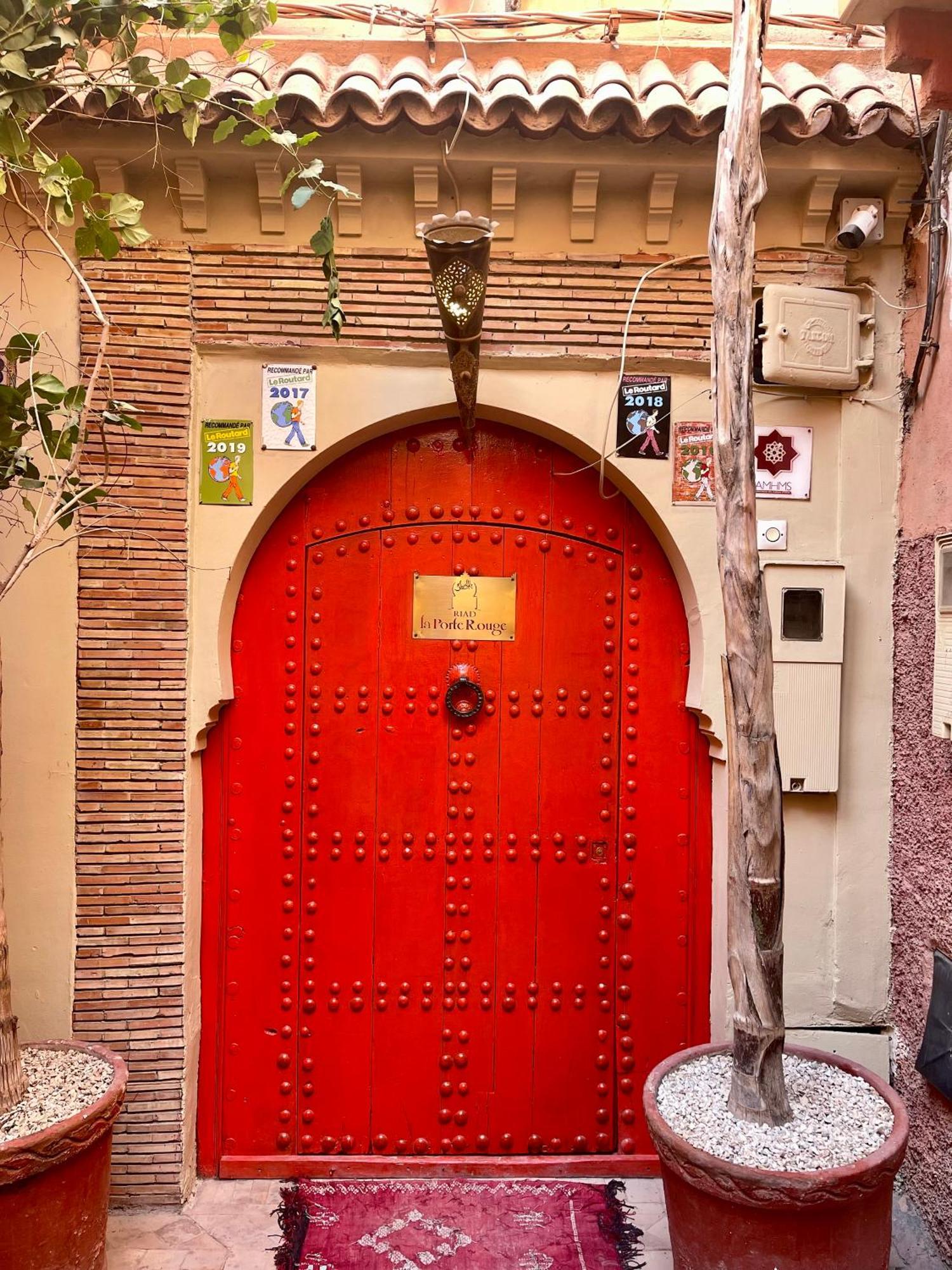 Riad La Porte Rouge By La Siredrah Marrakesh Eksteriør bilde