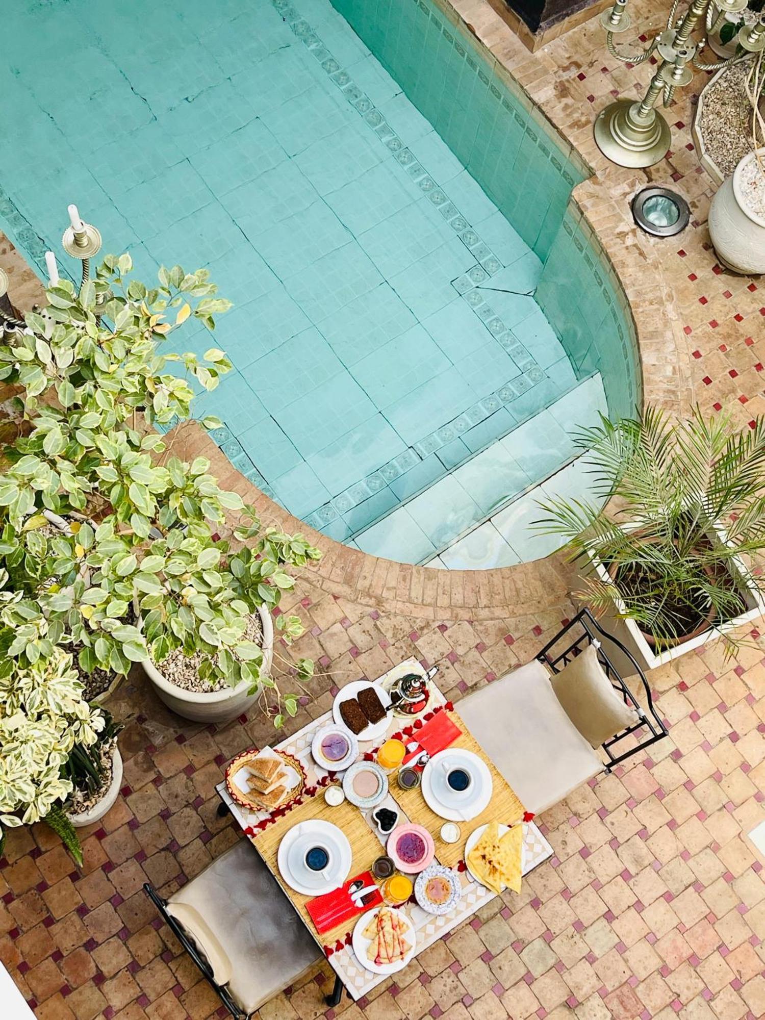 Riad La Porte Rouge By La Siredrah Marrakesh Eksteriør bilde