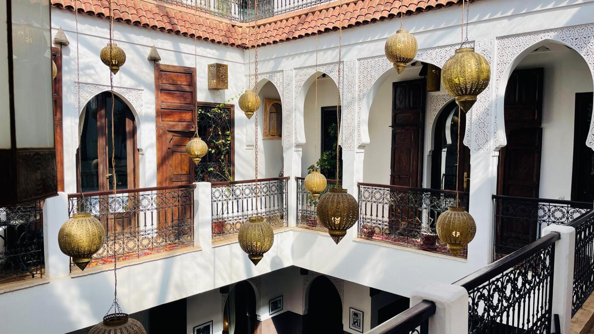 Riad La Porte Rouge By La Siredrah Marrakesh Eksteriør bilde