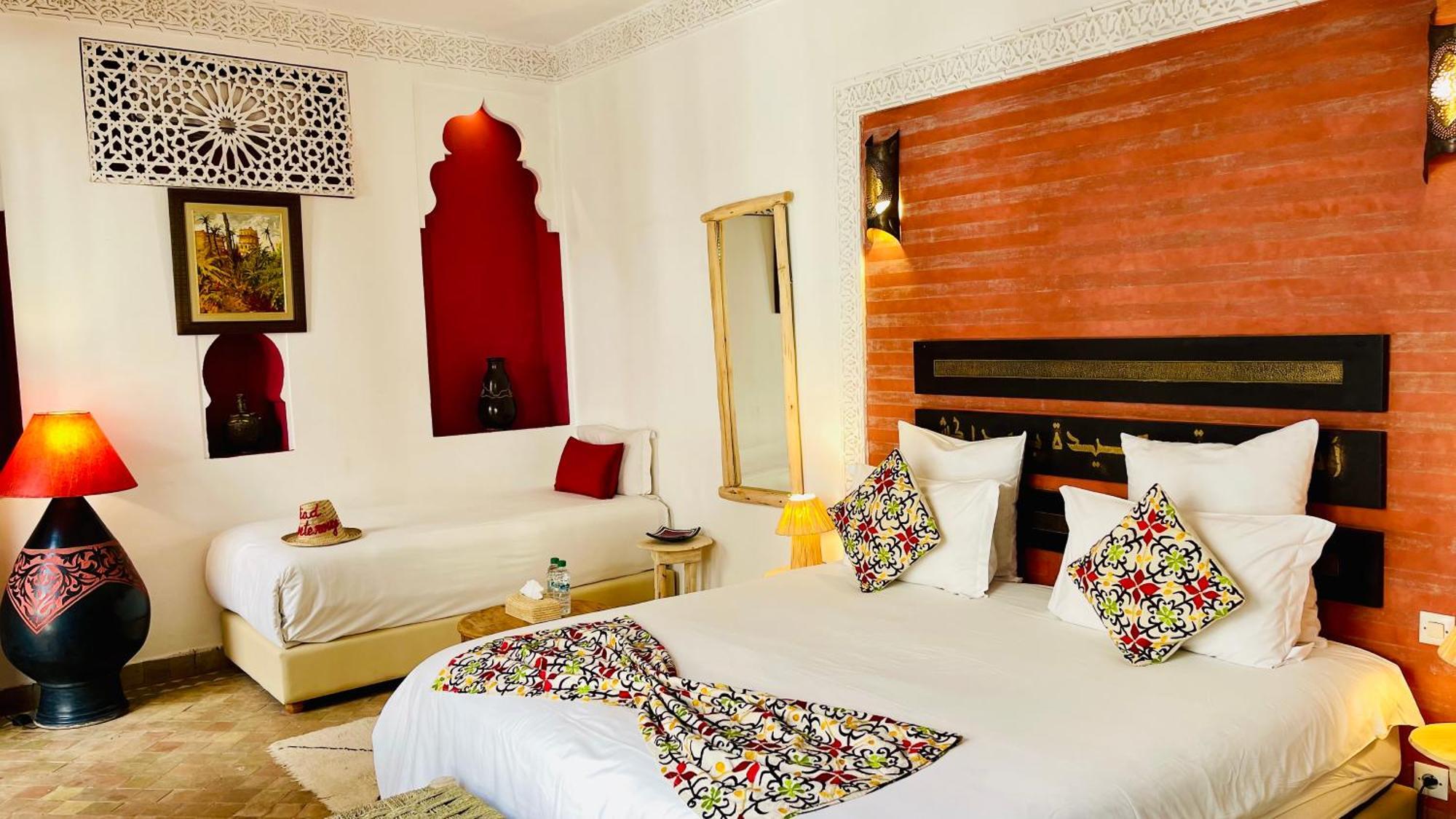 Riad La Porte Rouge By La Siredrah Marrakesh Eksteriør bilde