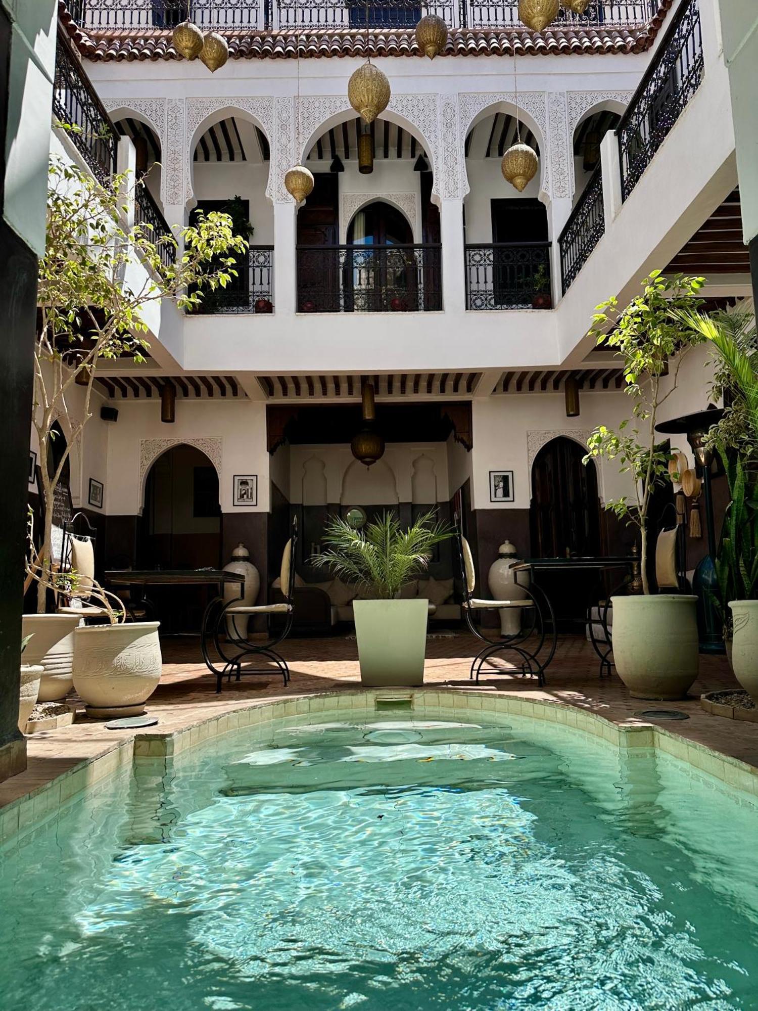 Riad La Porte Rouge By La Siredrah Marrakesh Eksteriør bilde
