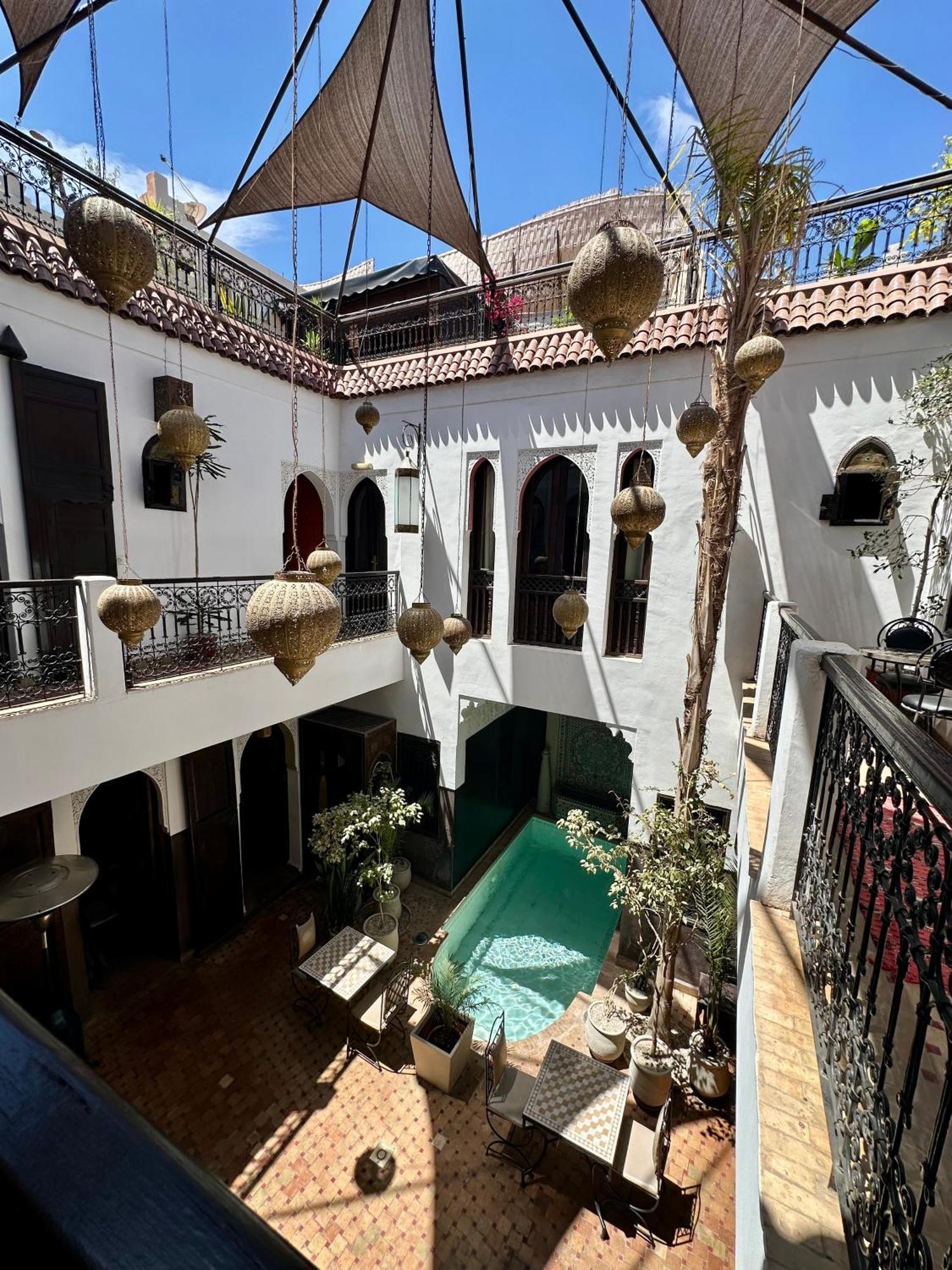 Riad La Porte Rouge By La Siredrah Marrakesh Eksteriør bilde