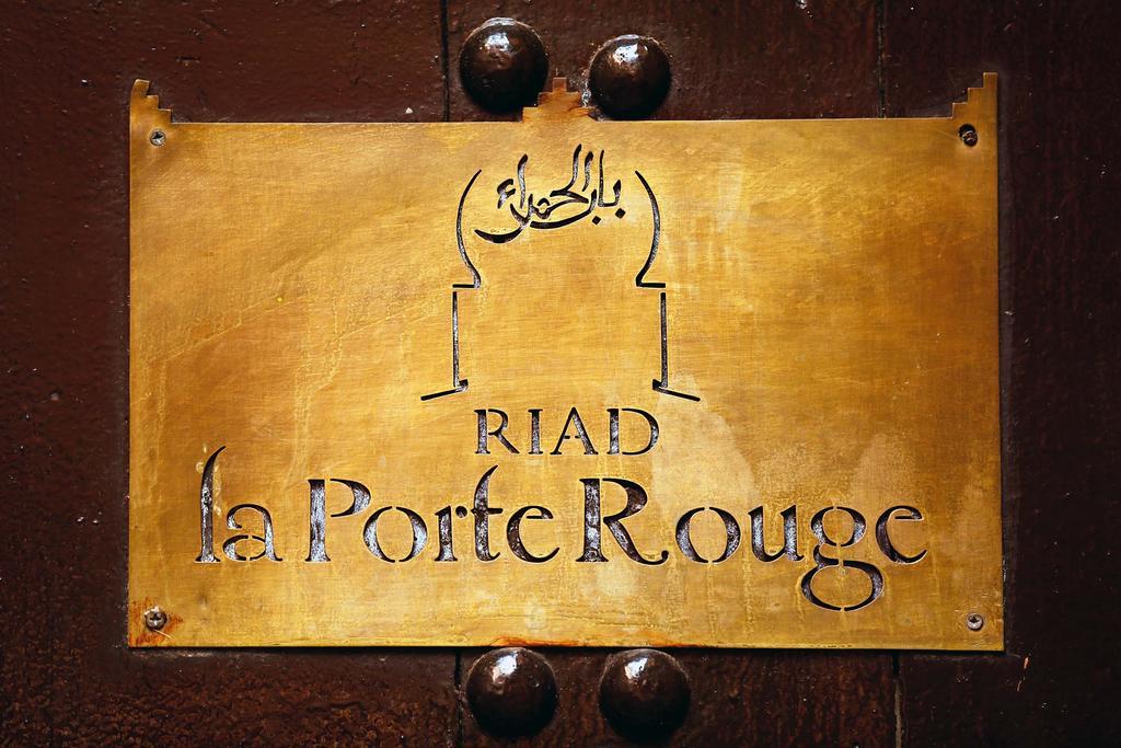 Riad La Porte Rouge By La Siredrah Marrakesh Eksteriør bilde